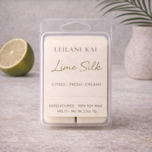 LIme Silk Wax Melts From Leilani Kai Candle Co