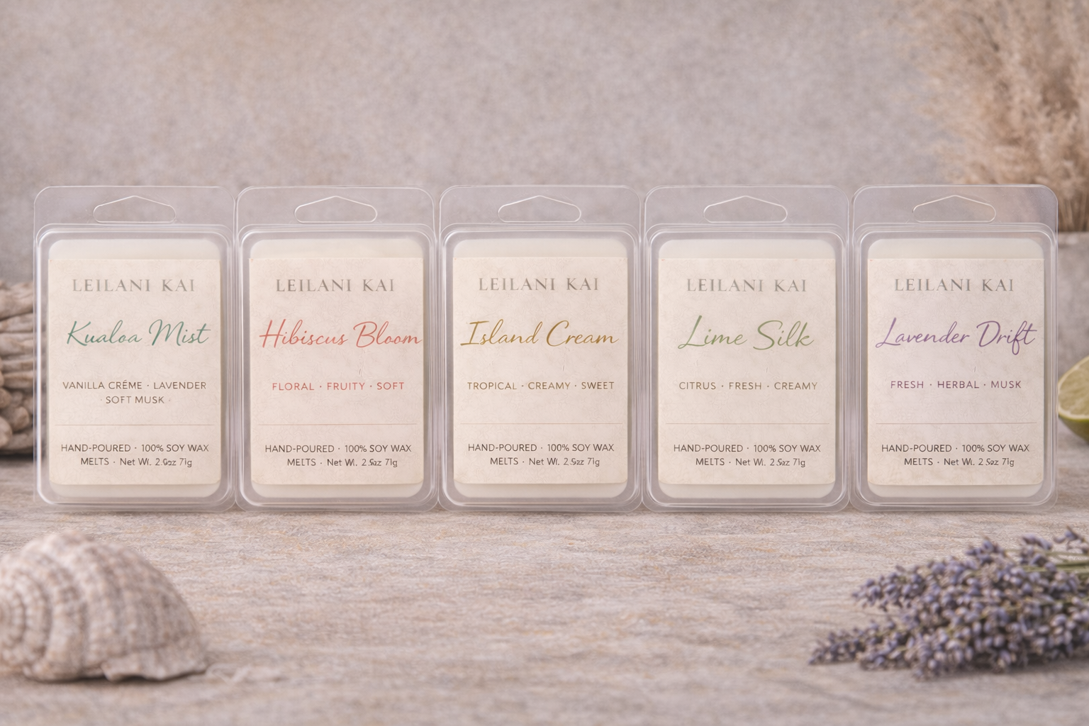 Leilani Kai wax melt bundle